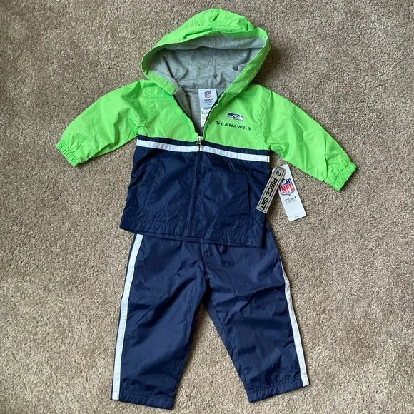 NFL Seahawks Tracksuit - 2 Piece Set - Picture 1 of 8